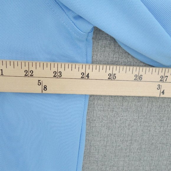 Jack Nicklaus Polo Shirt Mens Large Blue Short Sleeve Collared Performance Golf - Picture 8 of 11